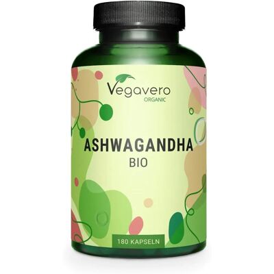 Vegavero Ashwagandha BIO 180 cápsulas - Suplementos Vegavero Ashwagandha BIO 180 cápsulas - Suplementos