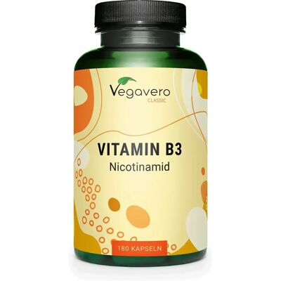 Vegavero Nicotinamide 500 mg - Vitaminas e Suplementos Vegavero Nicotinamide 500 mg - Vitaminas e Suplementos