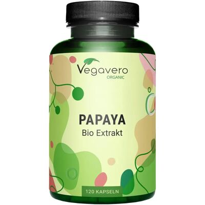 Vegavero Extrato de Mamão Orgânico - 700 mg - 120 Cápsulas Vegavero Extrato de Mamão Orgânico - 700 mg - 120 Cápsulas