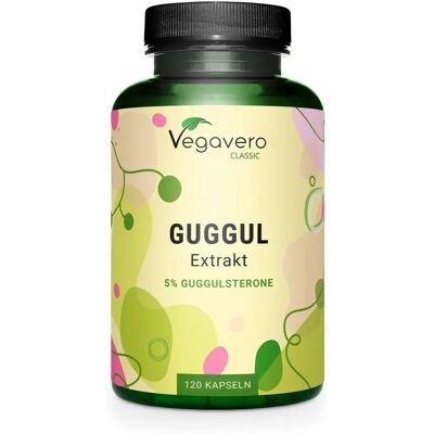 Vegavero Guggul 520 mg - Suplemento alimentar Vegavero Guggul 520 mg - Suplemento alimentar
