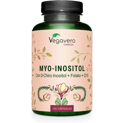 Vegavero Complesso di Myo-Inositol - Supporto per PCOS e Fertilità Vegavero Complesso di Myo-Inositol - Supporto per PCOS e Fertilità