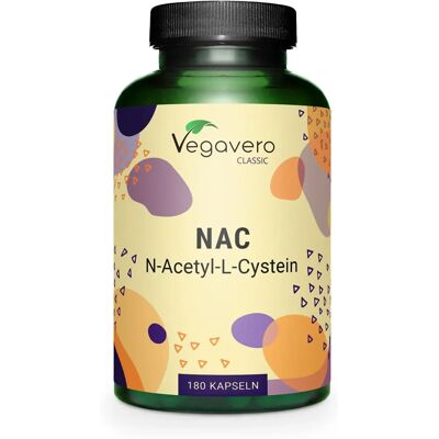 Vegavero NAC 500 mg - Suplemento Vegavero NAC 500 mg - Suplemento