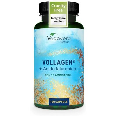 Vegavero - Collagene Vegano Acido Ialuronico - Supplement Vegavero - Collagene Vegano Acido Ialuronico - Supplement