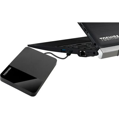 Toshiba Canvio Ready 4TB Extern Hårddisk - Svart Toshiba Canvio Ready 4TB Extern Hårddisk - Svart