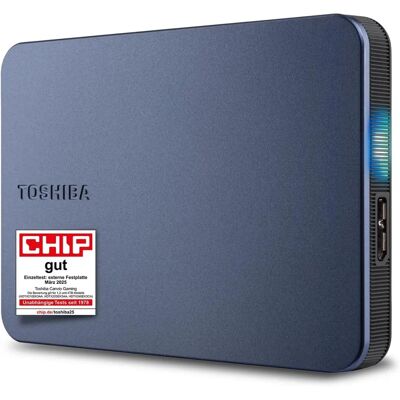 Toshiba Canvio Gaming - Portable External Hard Drive - 2TB - Black Toshiba Canvio Gaming - Portable External Hard Drive - 2TB - Black
