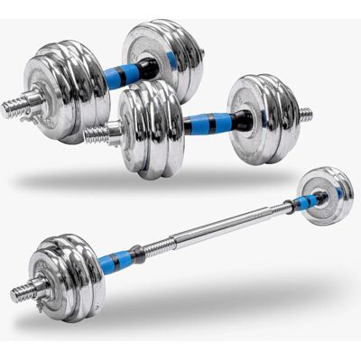 Climaqx - 4260558434580 - 30 kg - justerbar - Hantelsett Climaqx - 4260558434580 - 30 kg - justerbar - Hantelsett