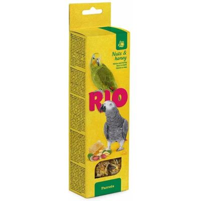 Mealberry Rio Sticks Miel & Noix Collations pour Oiseaux - Type d'Oiseau - Publicité Mealberry Rio Sticks Miel & Noix Collations pour Oiseaux - Type d'Oiseau - Publicité