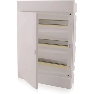 Intratec MKCUGH3X18-W Boîtier de raccordement à 3 rangées - Distribution Cabinet - Publicité Intratec MKCUGH3X18-W Boîtier de raccordement à 3 rangées - Distribution Cabinet - Publicité