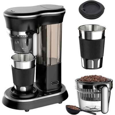 TurboTronic Caffettiera Cm25 - CZARNY TurboTronic Caffettiera Cm25 - CZARNY