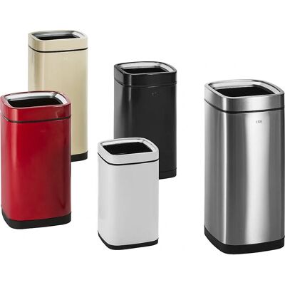 EKO Contenitore carta - 12L, Interno in plastica, Design elegante EKO Contenitore carta - 12L, Interno in plastica, Design elegante