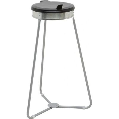 Supporto per sacchi della spazzatura Eurokraft Basic - 120L, Nero, Struttura Stabile Supporto per sacchi della spazzatura Eurokraft Basic - 120L, Nero, Struttura Stabile