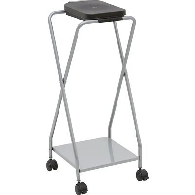Supporto per bidoni eurokraft basic - Acciaio, Nero, 120L, Telaio a rotelle Supporto per bidoni eurokraft basic - Acciaio, Nero, 120L, Telaio a rotelle