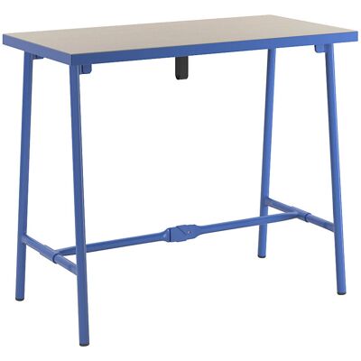 Kaiserkraft Mesa de trabajo plegable - 1000x500mm, Azul, 120kg Capacidad Kaiserkraft Mesa de trabajo plegable - 1000x500mm, Azul, 120kg Capacidad
