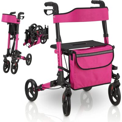 Juskys - Vital - Lila - Aluminium - Rollator Juskys - Vital - Lila - Aluminium - Rollator