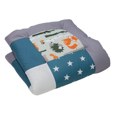 Tapis de Jeu Ullenboom - Coton, 120x120cm, Multicolore - Tapis de Jeu Bébé - Publicité Tapis de Jeu Ullenboom - Coton, 120x120cm, Multicolore - Tapis de Jeu Bébé - Publicité