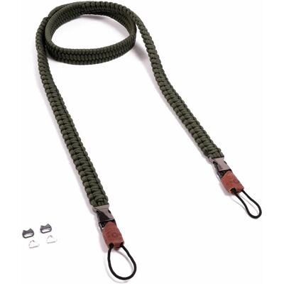 C-Rope Traveler Nylon Kameragurt - Militär Olive - 100cm - Kameragurt C-Rope Traveler Nylon Kameragurt - Militär Olive - 100cm - Kameragurt
