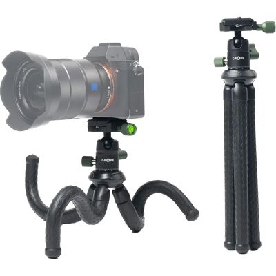 Manfrotto C-Rope Creatorpod Flexibel Statief met 360° Balhoofd - Camerasteun Manfrotto C-Rope Creatorpod Flexibel Statief met 360° Balhoofd - Camerasteun