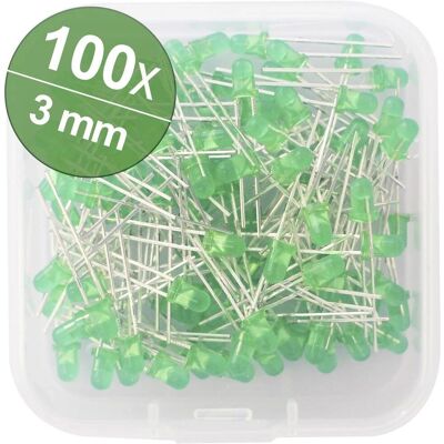 QUADRIOS Modell 1802O021 - LED, Grün, 3mm - Sortiment QUADRIOS Modell 1802O021 - LED, Grün, 3mm - Sortiment