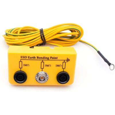 Quadrios ESD Grounding Box - 3m, Yellow & Black Quadrios ESD Grounding Box - 3m, Yellow & Black
