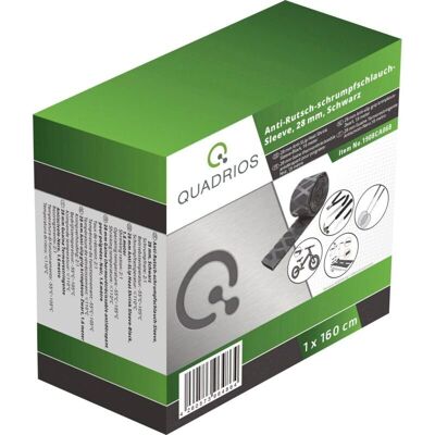 Quadrios 1908CA068 Black Shrink Tubing - 28mm, 1.6m Quadrios 1908CA068 Black Shrink Tubing - 28mm, 1.6m