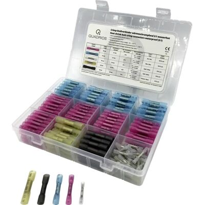 Quadrios 2011C397 Crimp Connectors - Waterproof, 340 pcs Quadrios 2011C397 Crimp Connectors - Waterproof, 340 pcs