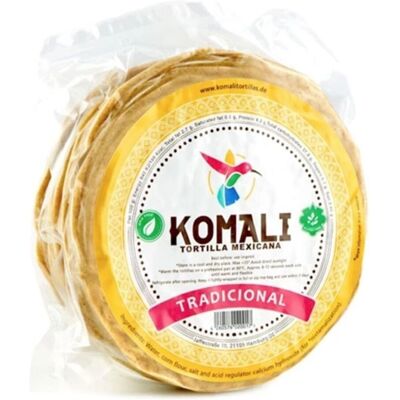 Komali Tortilla Traditionnelle - 500g - Publicité Komali Tortilla Traditionnelle - 500g - Publicité