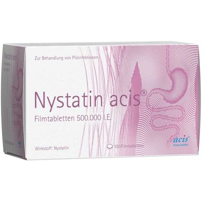 Acis Nystatin acis Filmtabletten - Medikament Acis Nystatin acis Filmtabletten - Medikament