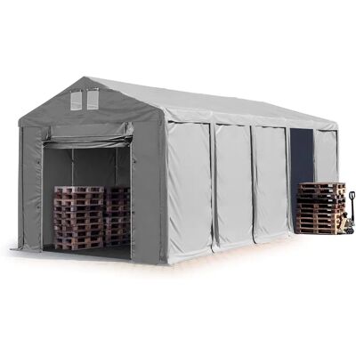 Tenda di deposito Toolport 4x10m - Tenda industriale Tenda di deposito Toolport 4x10m - Tenda industriale