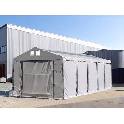 TOOLPORT 8x12m Storage Tent - Robust, Expandable, Waterproof TOOLPORT 8x12m Storage Tent - Robust, Expandable, Waterproof