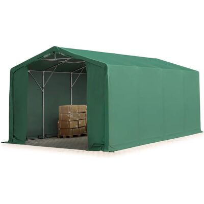 Tenda industriale PVC 4x8m - Verde scuro - Tipo di prodotto Tenda industriale PVC 4x8m - Verde scuro - Tipo di prodotto