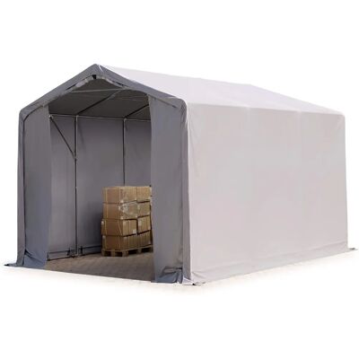 Toolport 3x6m - 3.0m Sides PVC Industrial Tent - Weatherproof Storage Toolport 3x6m - 3.0m Sides PVC Industrial Tent - Weatherproof Storage