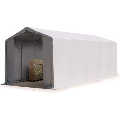Tenda industriale PVC 4x10m TOOLPORT - Resistente alle intemperie Tenda industriale PVC 4x10m TOOLPORT - Resistente alle intemperie
