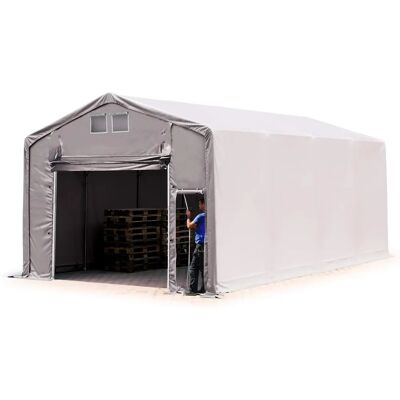 Toolport 5x8m - 3,0m Seiten PVC Industrie Zelt - Wetterfest Toolport 5x8m - 3,0m Seiten PVC Industrie Zelt - Wetterfest