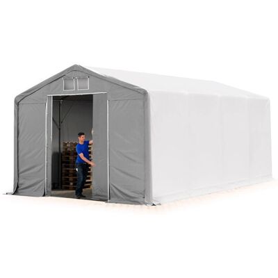 Toolport 5x8m - 3.0m Sivu PVC Teollisuusteltan - Säänkestävä Vuoden ympäri Toolport 5x8m - 3.0m Sivu PVC Teollisuusteltan - Säänkestävä Vuoden ympäri
