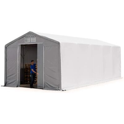 Toolport 6x10m - 3.0m Sides PVC Industrial Tent - Grey - Product Type Toolport 6x10m - 3.0m Sides PVC Industrial Tent - Grey - Product Type