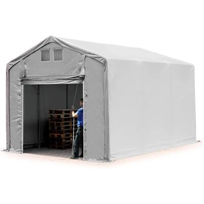 Toolport 4x6m - 3.0m Sides Industrial Tent - Weatherproof Storage Toolport 4x6m - 3.0m Sides Industrial Tent - Weatherproof Storage