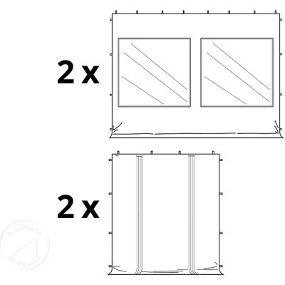 Toolport 3x4,5m PVC 850 Pop-up Pawilon - Profesjonalne Aluminium - Biały Toolport 3x4,5m PVC 850 Pop-up Pawilon - Profesjonalne Aluminium - Biały