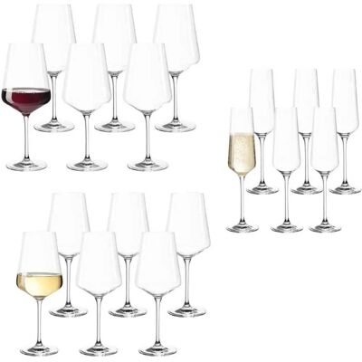 Leonardo - Puccini - Transparent - 18-teiliges - Weingläser Leonardo - Puccini - Transparent - 18-teiliges - Weingläser