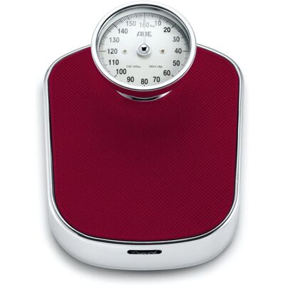 Ade GERMANY Mechanische Personenwaage FELICITAS BM702-3 dunkelrot BM702-3 - Personenwaage Ade GERMANY Mechanische Personenwaage FELICITAS BM702-3 dunkelrot BM702-3 - Personenwaage