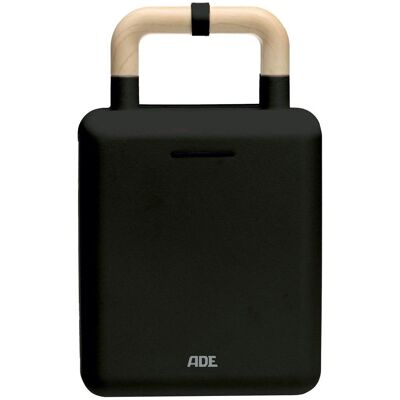 ADE KG2138-3 - Negro - 2-en-1 Máquina de Waffles y Sándwiches ADE KG2138-3 - Negro - 2-en-1 Máquina de Waffles y Sándwiches