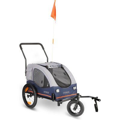 Przyczepa rowerowa HAFENBANDE Cabby M - 2 sprzęgi, do 25kg Przyczepa rowerowa HAFENBANDE Cabby M - 2 sprzęgi, do 25kg