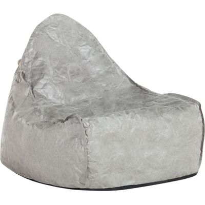 Beliani Teardrop Drop Sitzsack Grau - Bean Bag Chair Beliani Teardrop Drop Sitzsack Grau - Bean Bag Chair