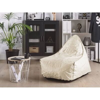 Beliani TearDrop Drop Säkkituoli - Bean Bag - Beigen Beliani TearDrop Drop Säkkituoli - Bean Bag - Beigen