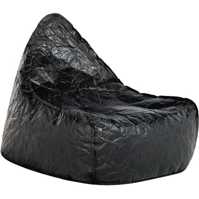 Beliani - Modell 75x73x63 - Schwarzer Sitzsack - Sitzsack Beliani - Modell 75x73x63 - Schwarzer Sitzsack - Sitzsack