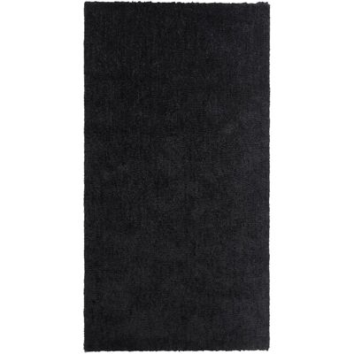 Alfombra shaggy negra Beliani 80 x 150 cm Alfombra shaggy negra Beliani 80 x 150 cm