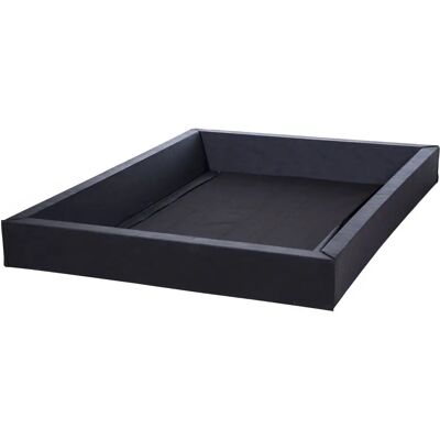 Beliani Wasserbett Sicherheitsrahmen Schwarz Schaum King Size - Wasserbettrahmen Beliani Wasserbett Sicherheitsrahmen Schwarz Schaum King Size - Wasserbettrahmen