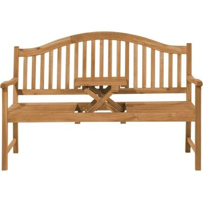 Beliani Gartenbank HILO Akazienholz 150 cm Leicht - Gartenbank Beliani Gartenbank HILO Akazienholz 150 cm Leicht - Gartenbank