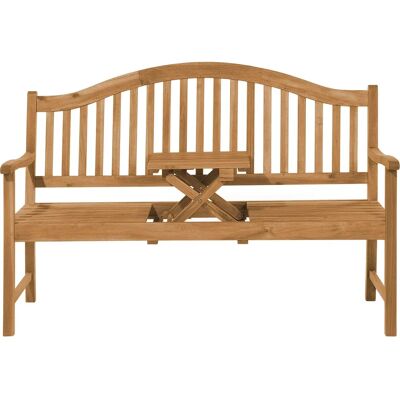 Beliani Gartenbank HILO Akazienholz 150 cm Leicht - Gartenbank Beliani Gartenbank HILO Akazienholz 150 cm Leicht - Gartenbank