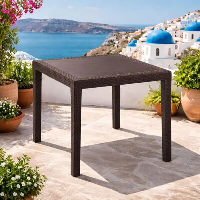 Mojawo - Gartentisch King Eckig Mokka Mojawo - Gartentisch King Eckig Mokka