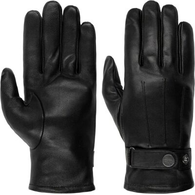 PEARLWOOD Porter Lederhandschuhe - Casual, Unifarben, Finger, Winddicht PEARLWOOD Porter Lederhandschuhe - Casual, Unifarben, Finger, Winddicht